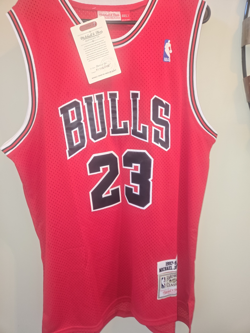 Chicago Bulls #23Jordan Basketball Jersey - Mitchell & Ness